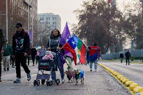 Closing of the campaign for the new constitution for the votes of September 4 in Chile